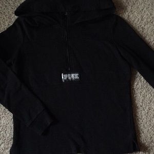 PINK Black Hootie jacket